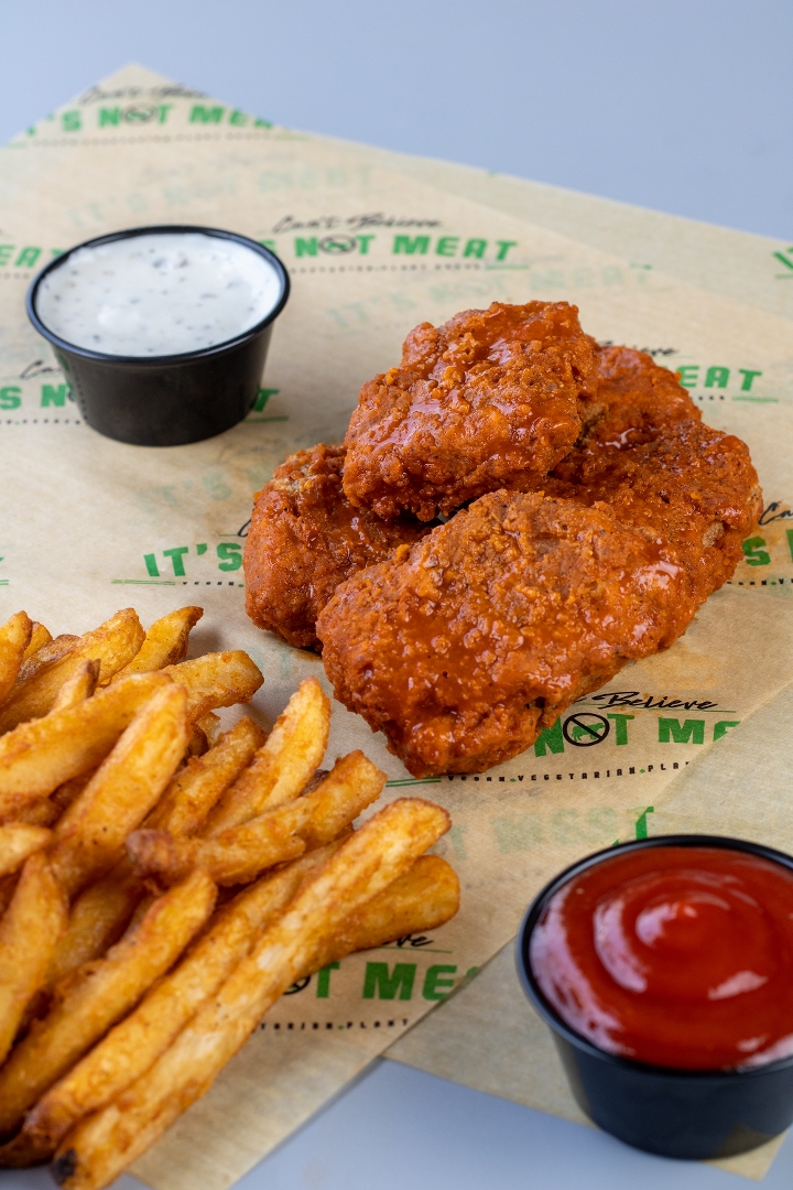 6PC BONELESS BUFFALO WINGS.