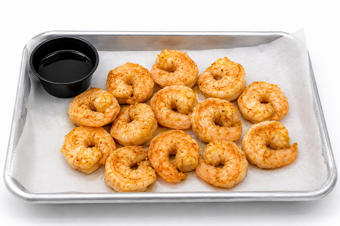 1/2 Lb. Peeled & Deveined Shrimp.