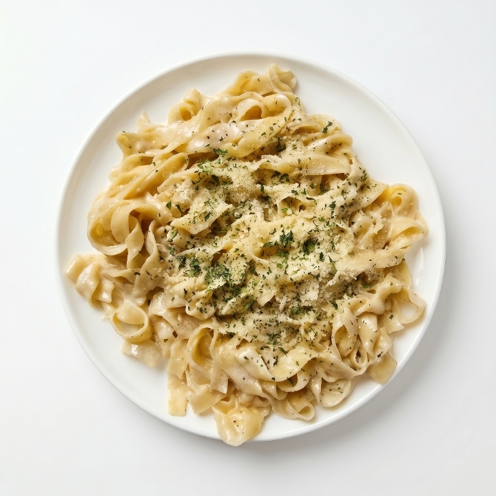Fettuccine Alfredo.