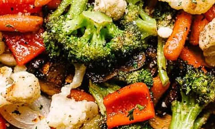 Side Vegetables Grilled.