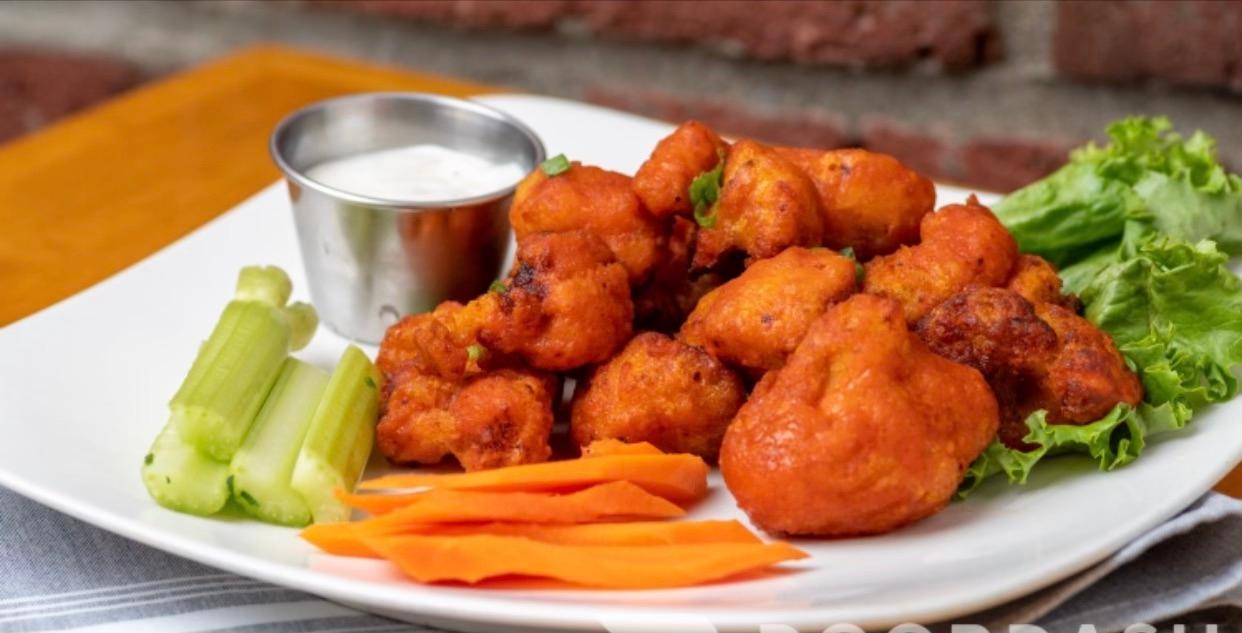 Fried Cauliflower Wings.