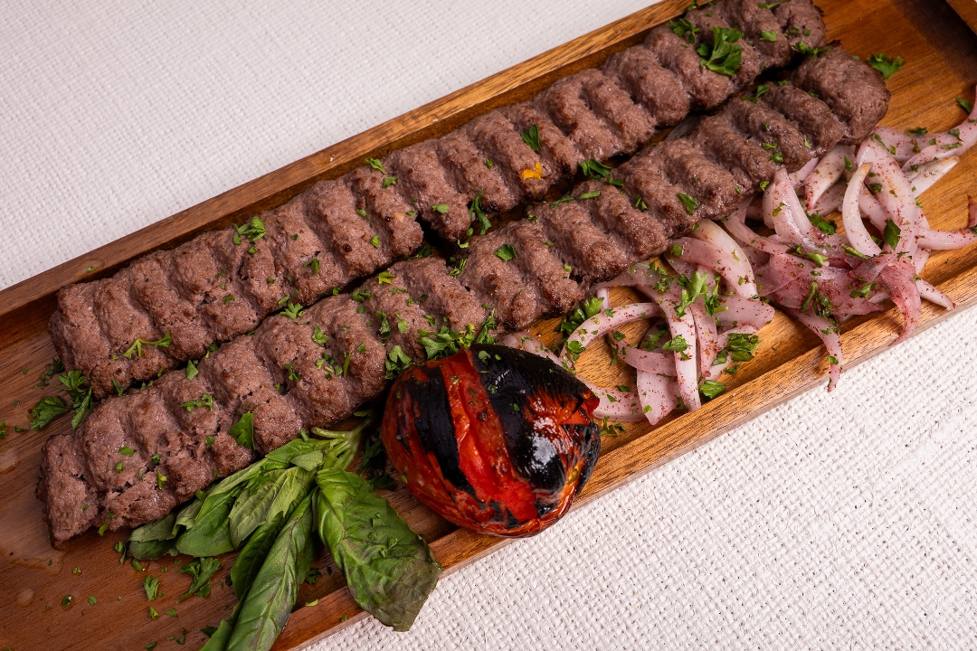 Kabob-E-Koobideh (Minced Beef).