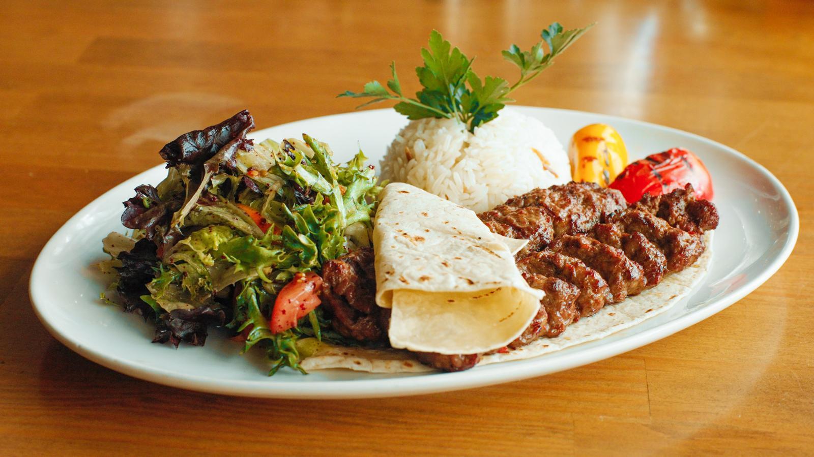 Large Adana Kebab.