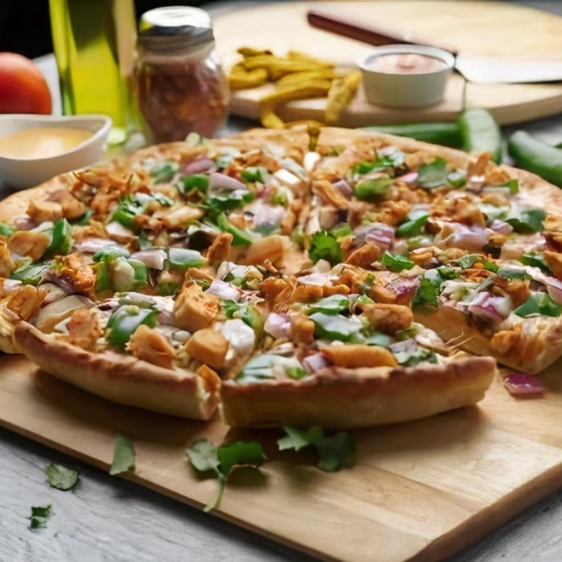 Halal Lahori Tikka Pizzatwist.