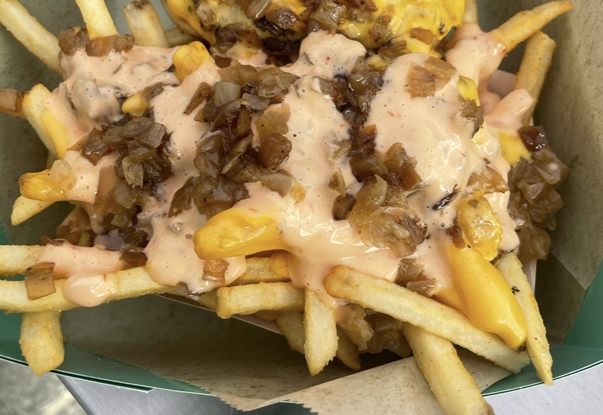 Saucey Fries.