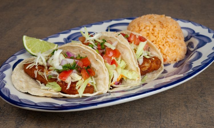 Baja fish tacos.