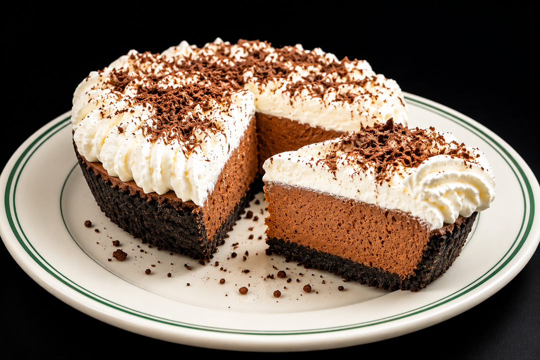 Chocolate Silk Pie.