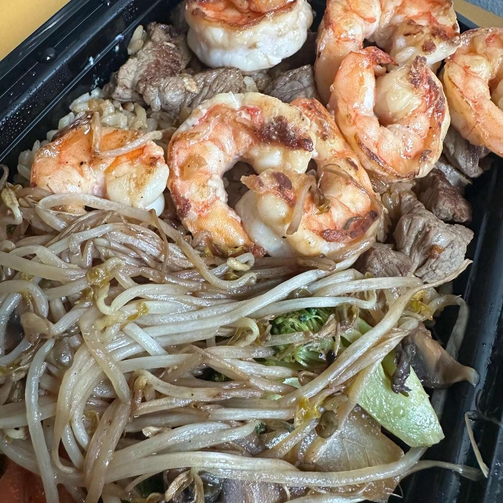 Steak & Shrimp Hibachi.
