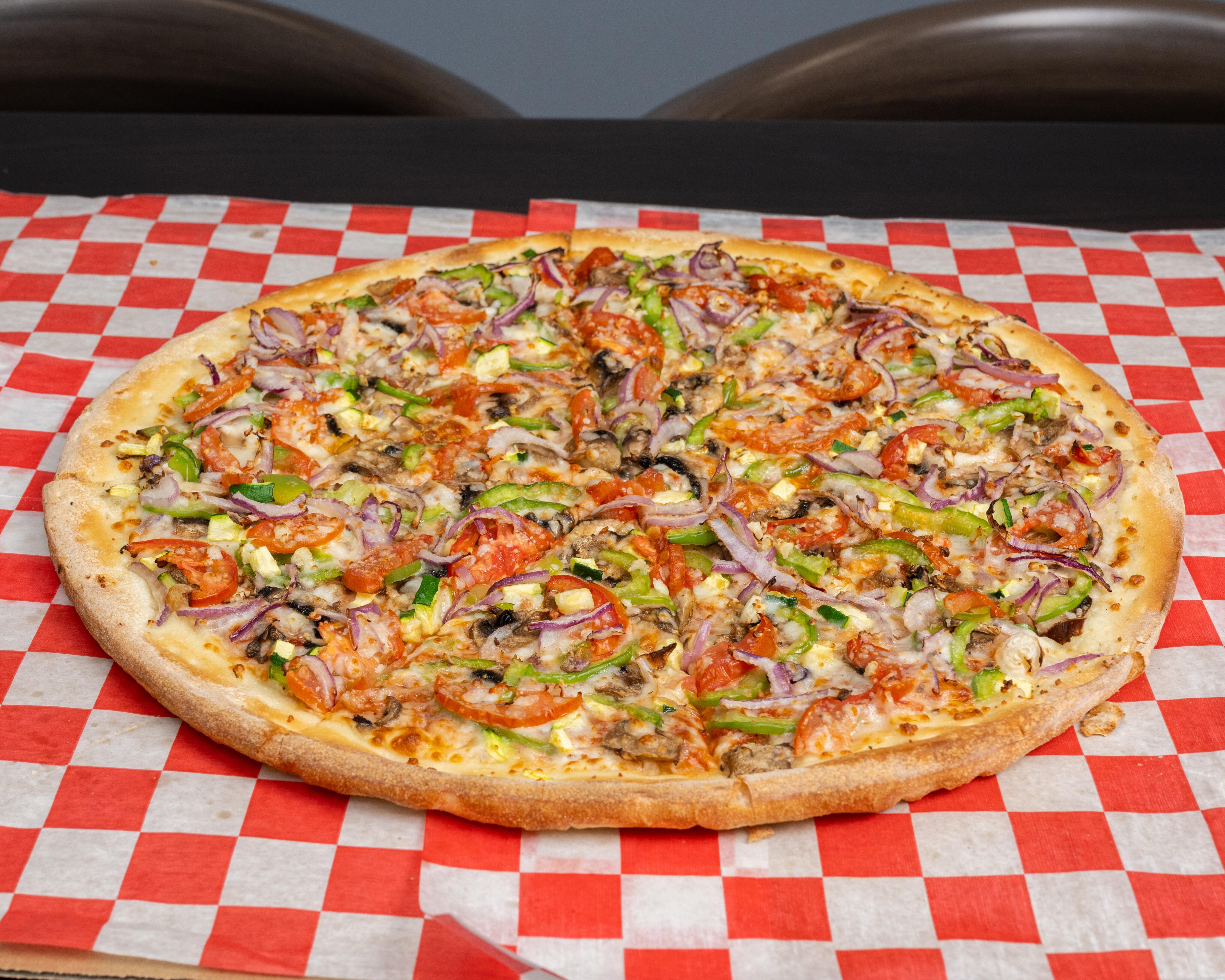 X-Large 18" Garden Delight Pizza.