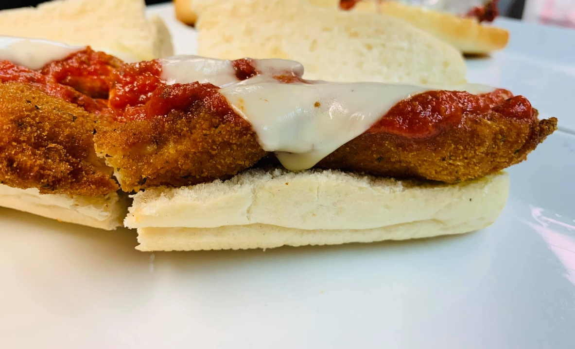 Chicken Parm Sub.