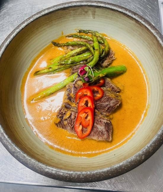 Braised Short Ribs Panang Curry.