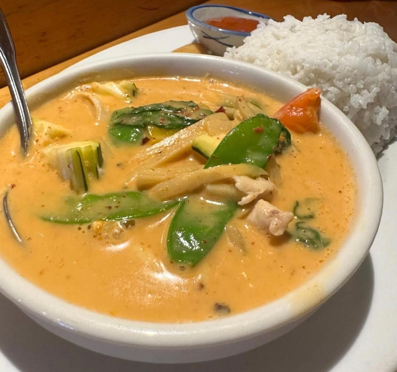 Red Curry Lunch.