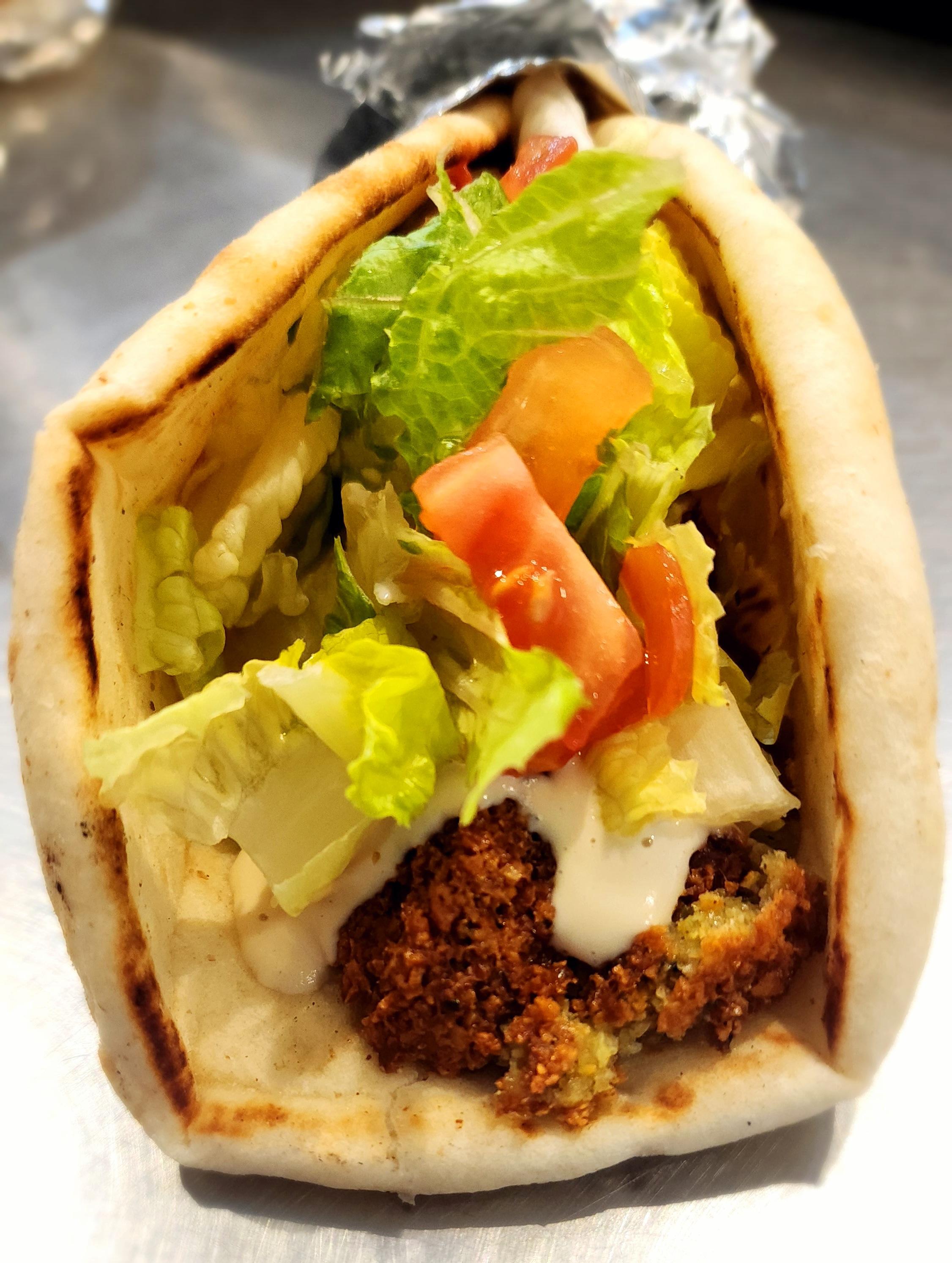 Falafel Wrap.