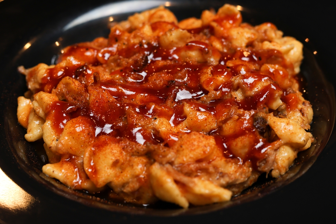 Pork Mac & Cheese Bowl.