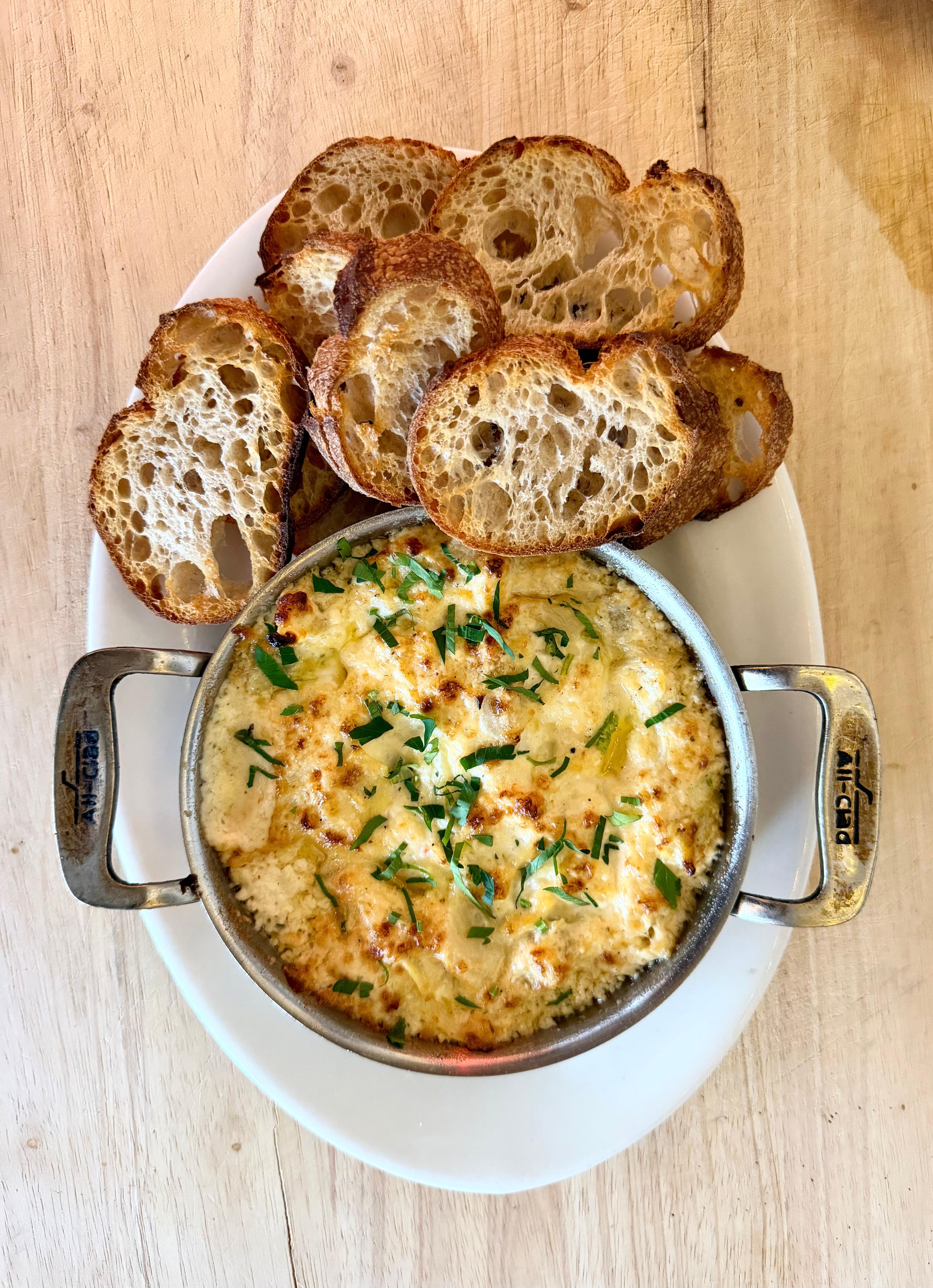 Hot Artichoke Dip.
