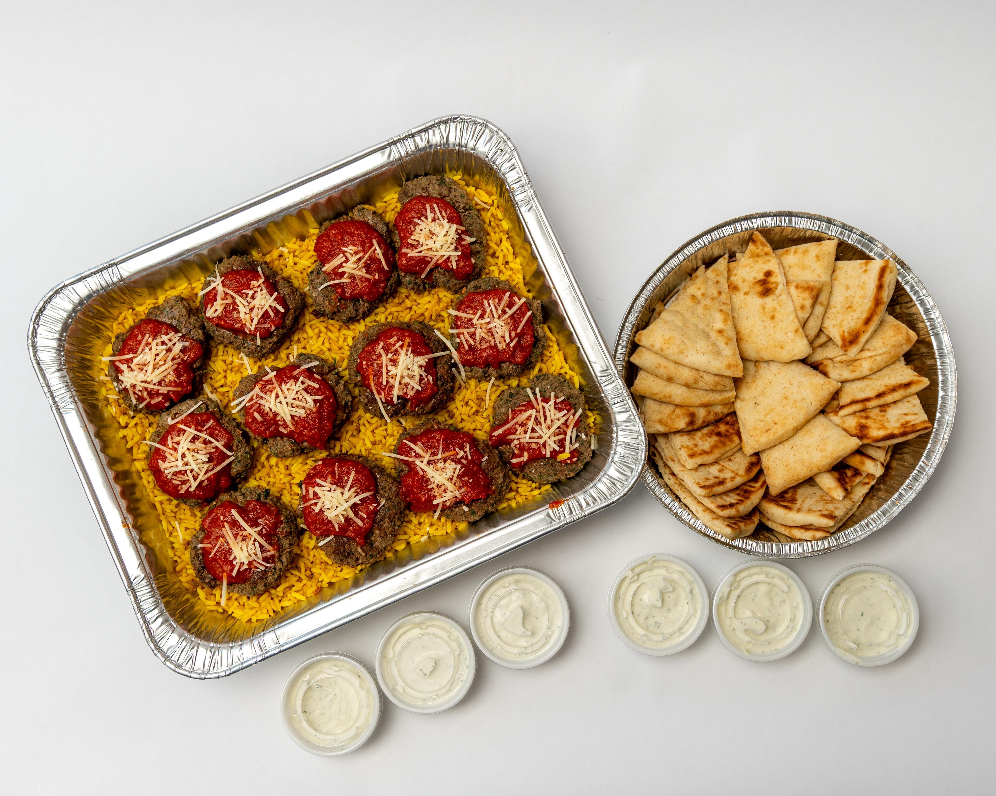 Keftedes for 6 (Catering).