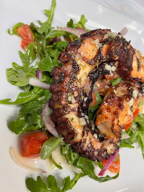 Grilled Octopus.