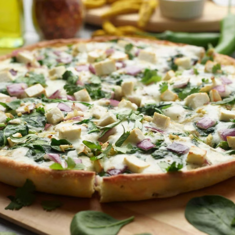 Deep Pan Pesto Chicken Pizzatwist.