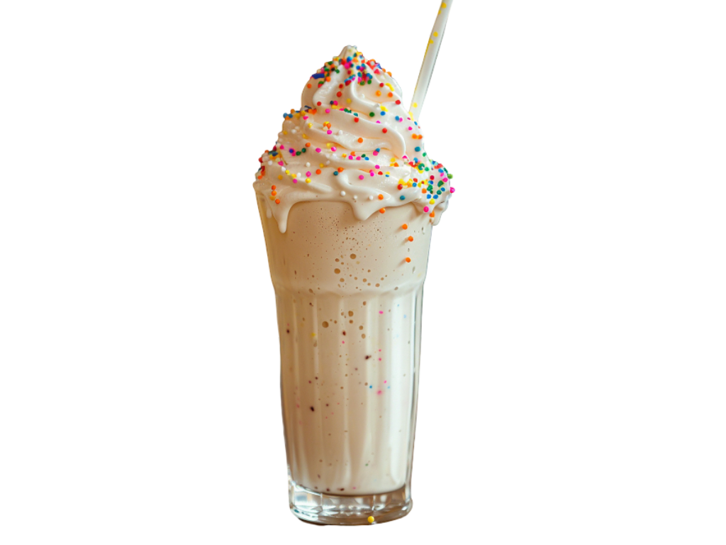 Moish's Famous Thick & Creamy Giant Milkshake.