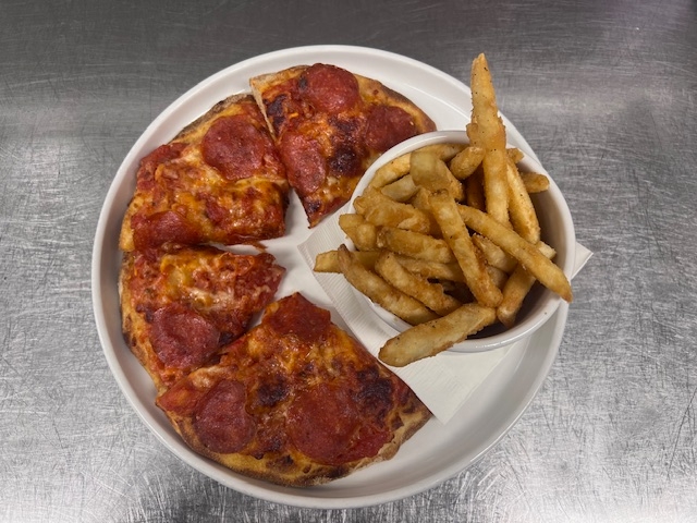 Kids Pepperoni Pizza.