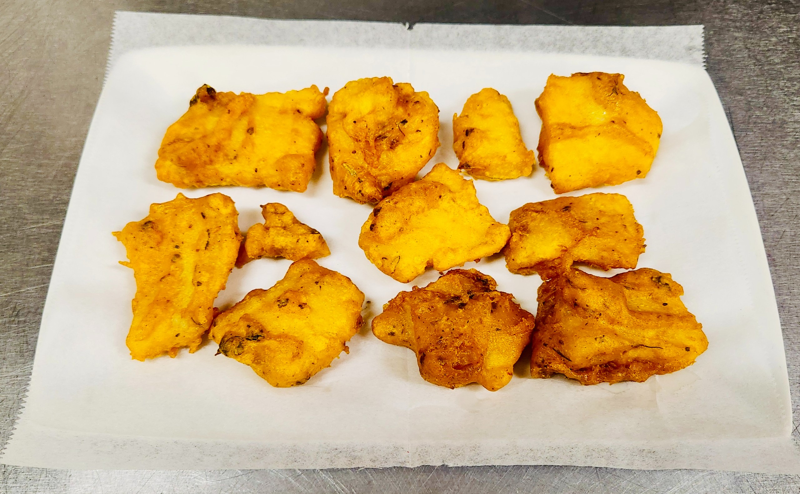 Fish Pakoras.