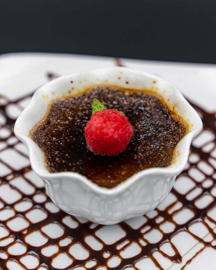 Chocolate Creme Brulee.