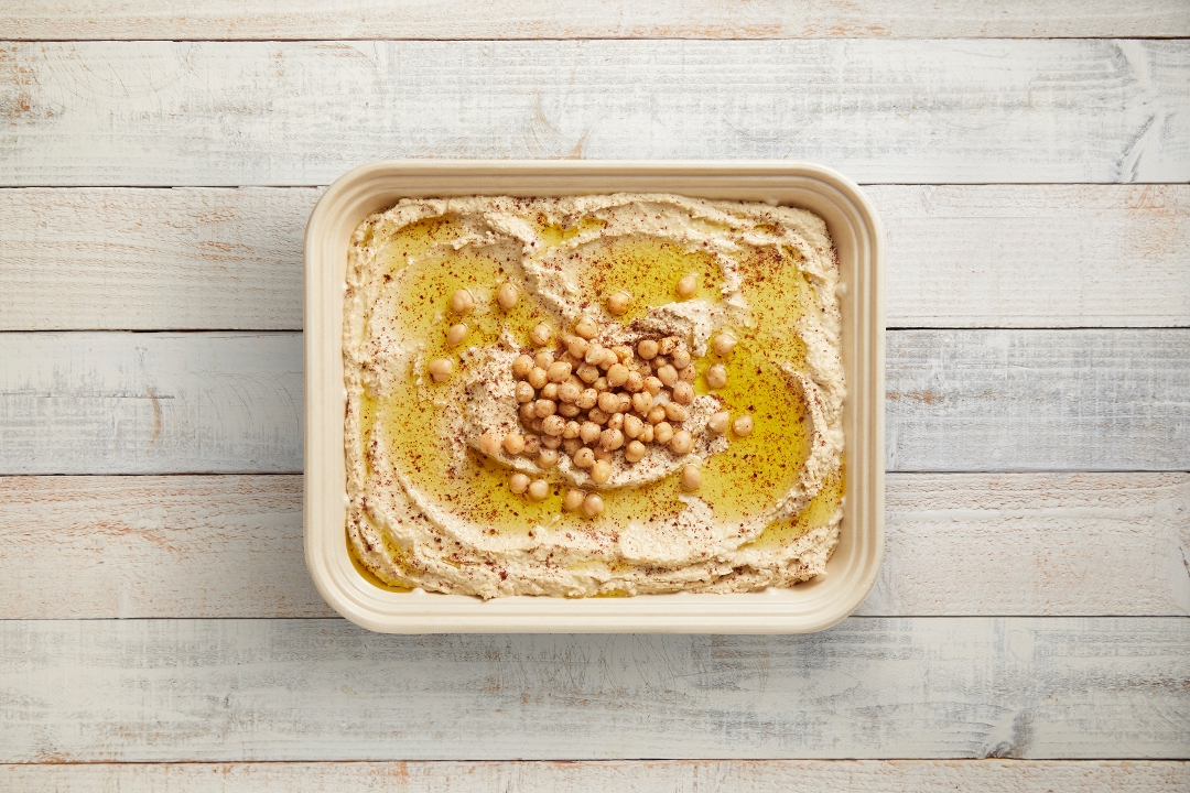 Hummus with Fresh Pita.