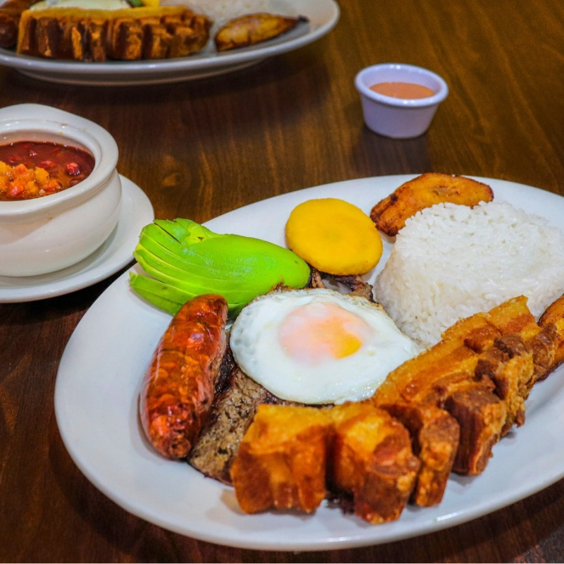 Bandeja Paisa.