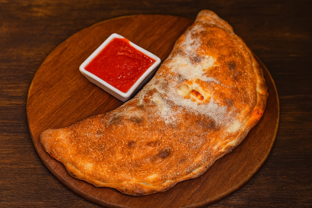 Ricotta & Mozzarella Calzone.