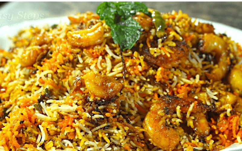 BIRYANI SHRIMP.