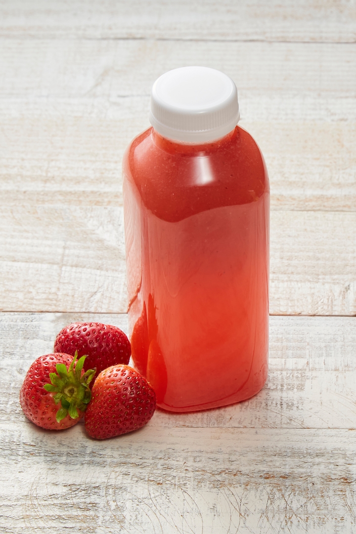 Fresh Strawberry Juice.