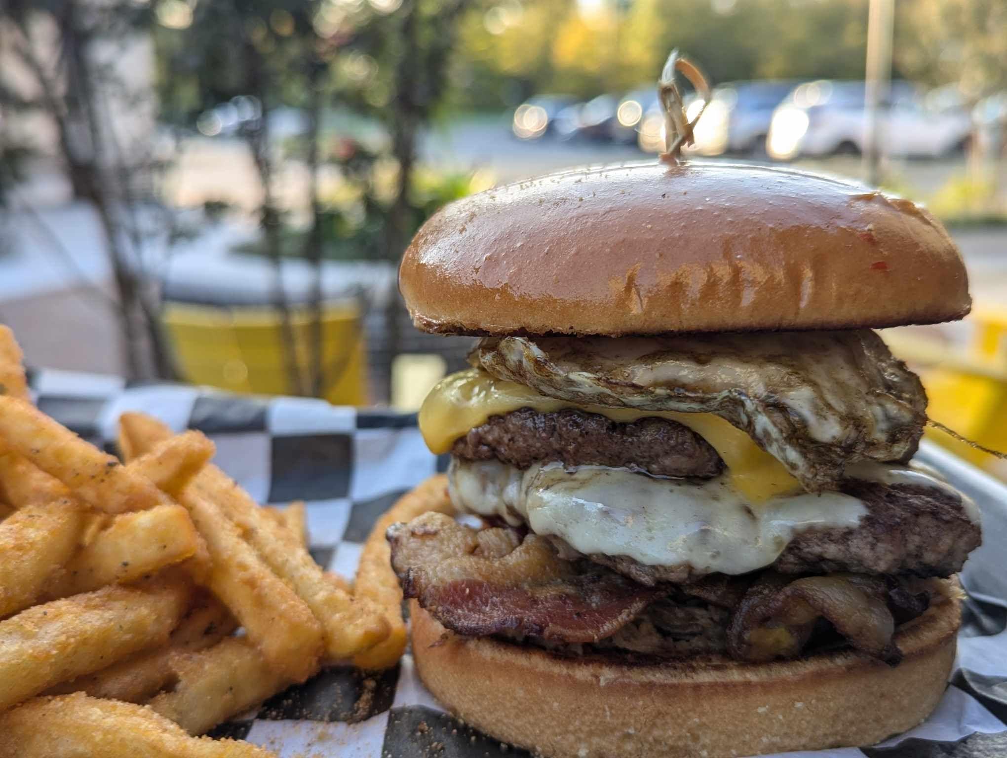 Hangover Burger.