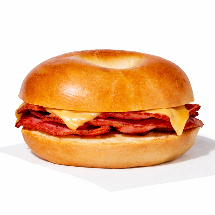 Meat & Cheese Bagel (no egg)*.