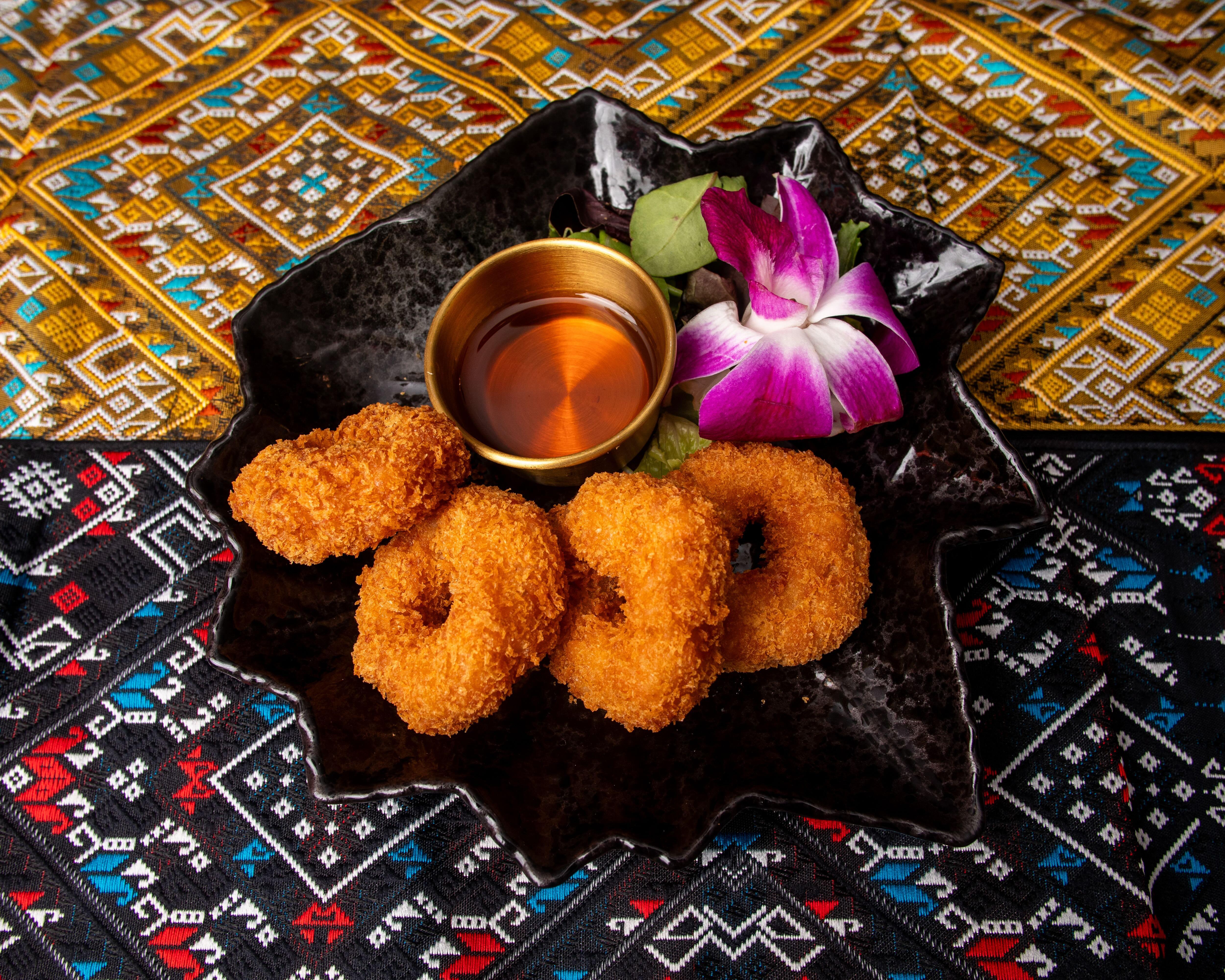 Shrimp donut.