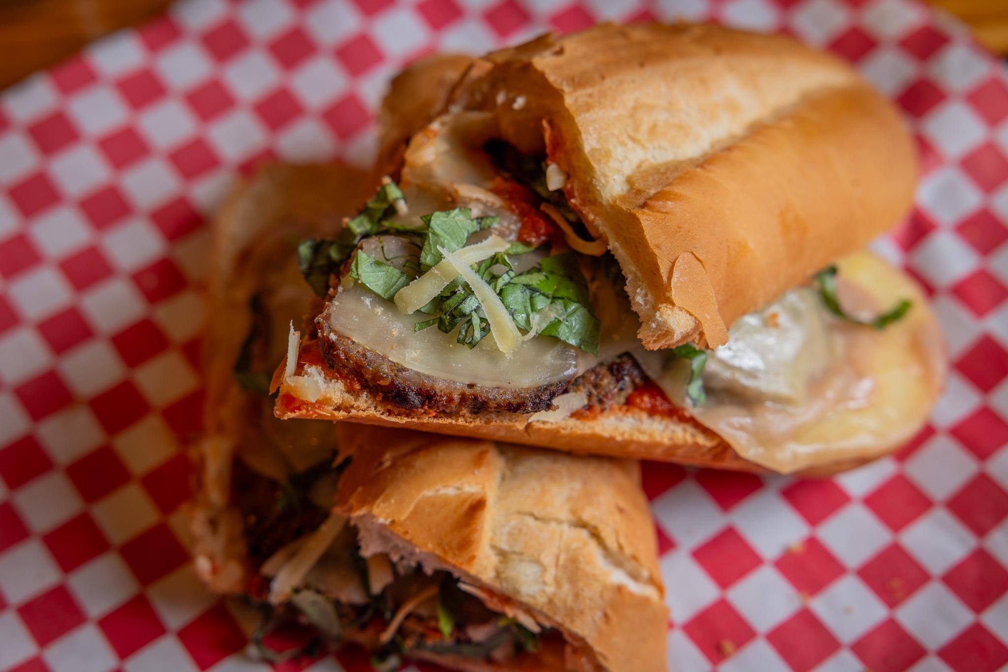 Beef Meatball Sub.