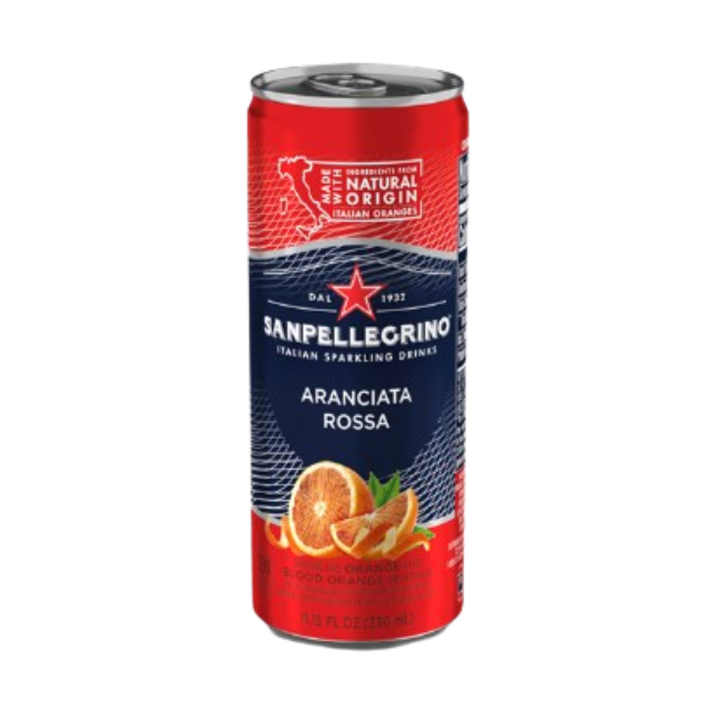 San Pellegrino Aranciata Rossa.
