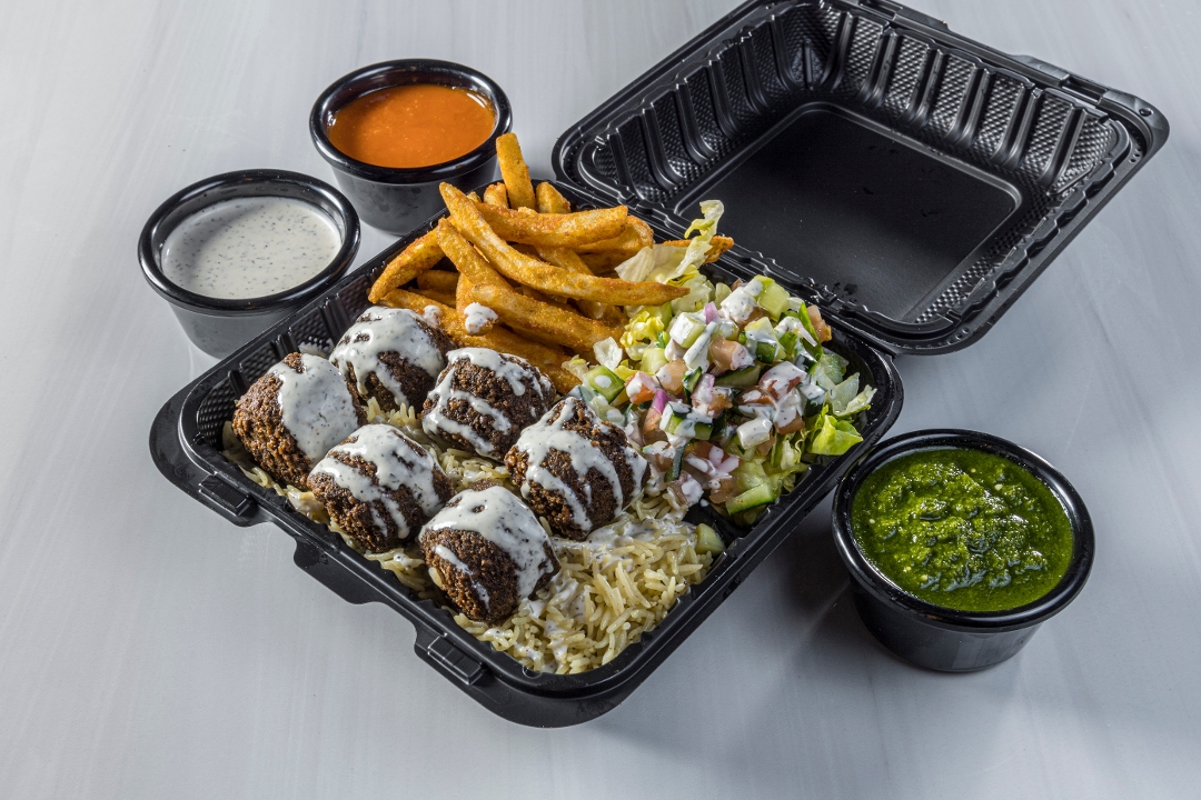 Falafel Platter.
