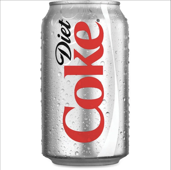 DIET COKE CAN.