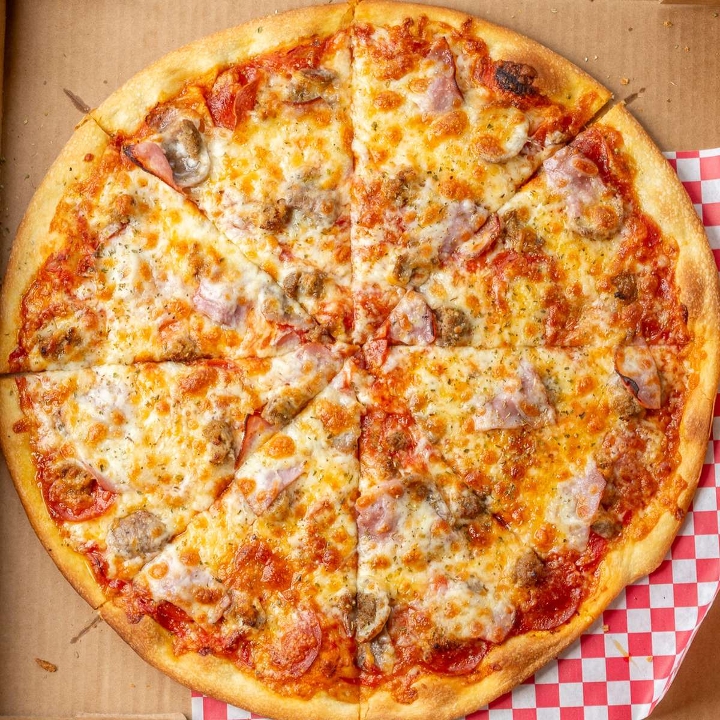 Large Meat Lover's Pizza.