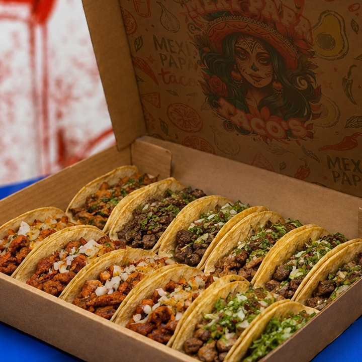 15 pcs Tacos.