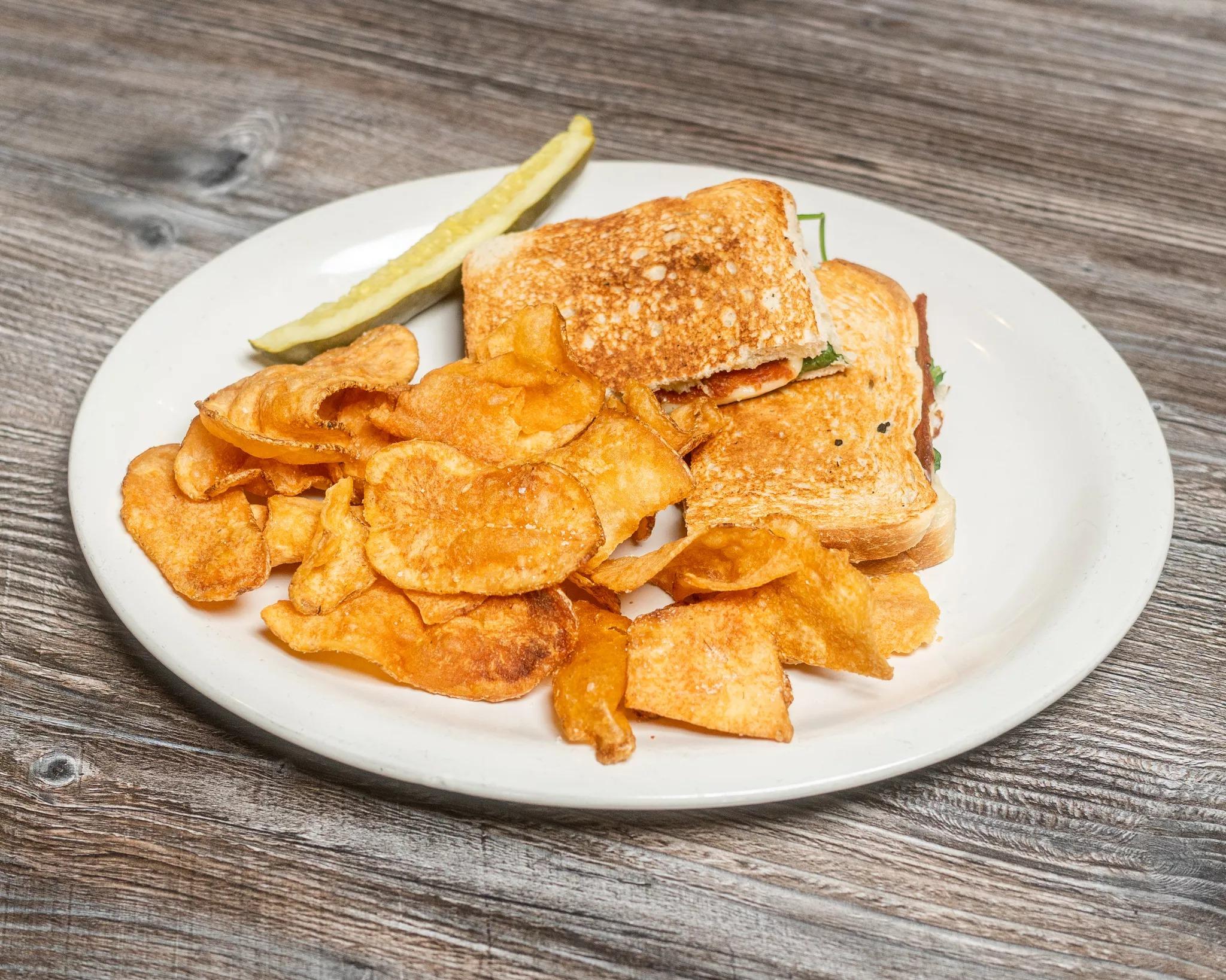 Grown Up Grilled Cheese Sandwich.