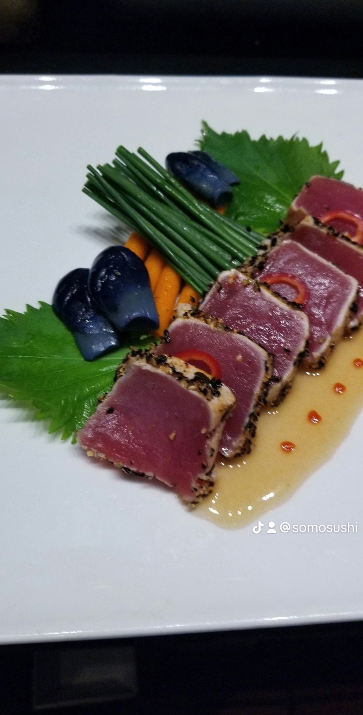 Tuna Tataki.