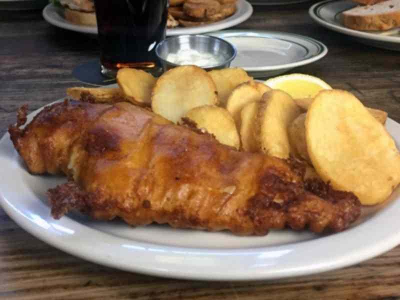 Half Fish & Chips.