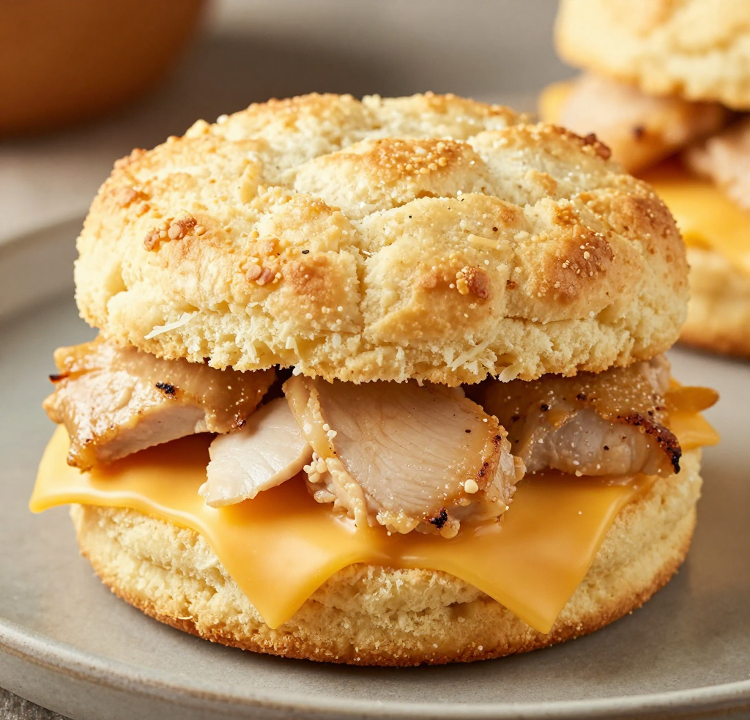 Cajun Filet Biscuit.