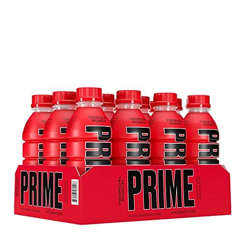 PRIME HYDRATION DRINK by Logan Paul X KSI (Tropical Punch).