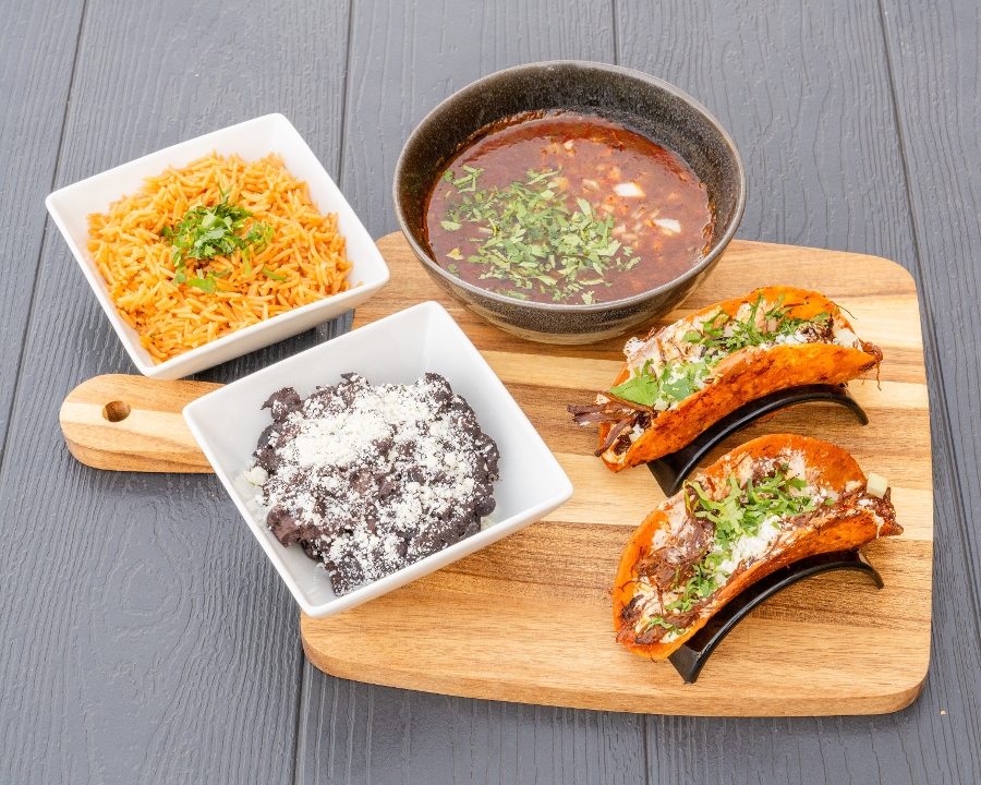 Birria Taco Combo.