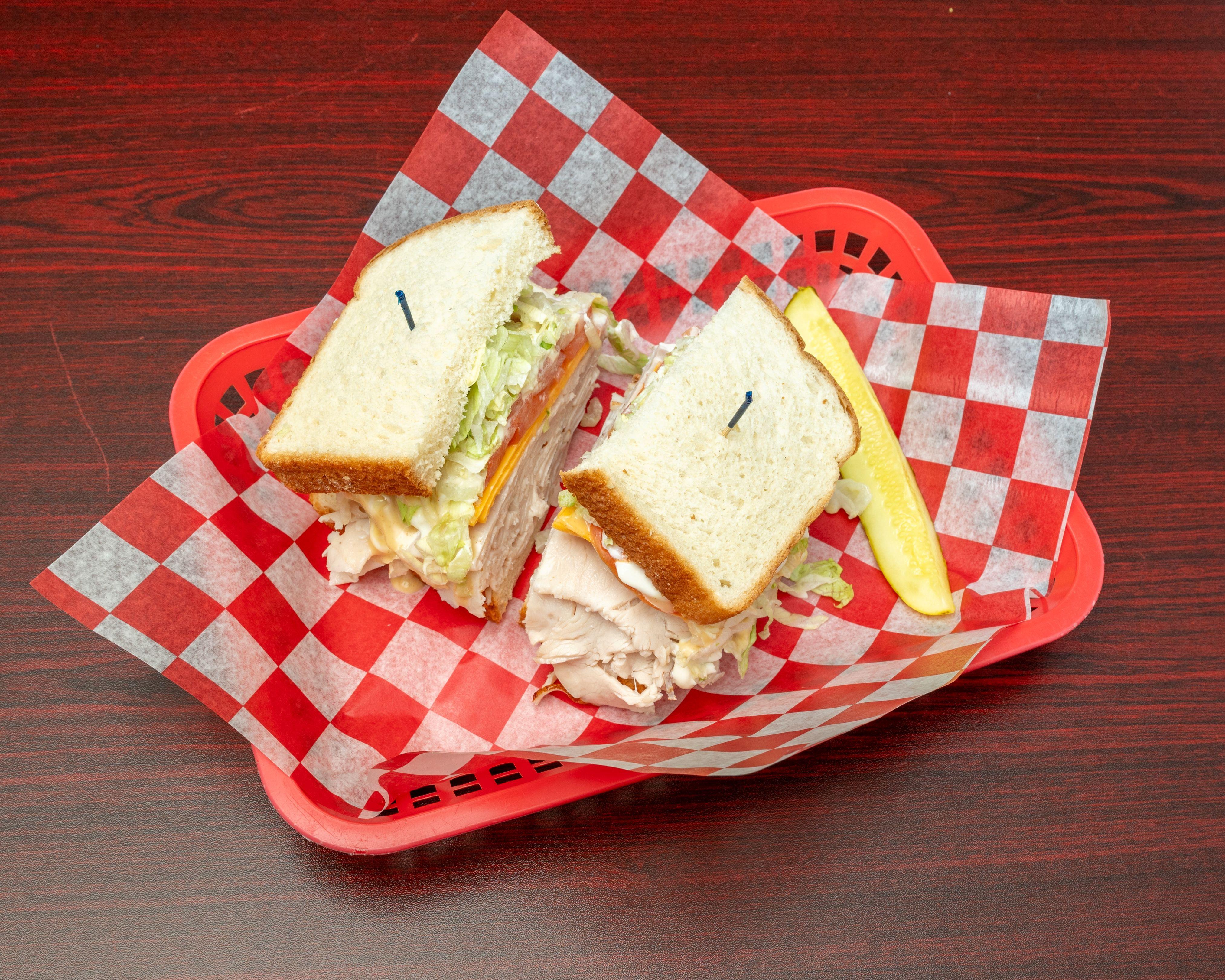 Deli Turkey Sandwich*.