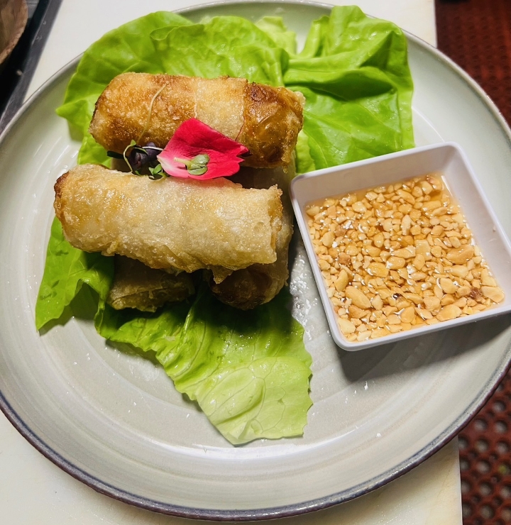 Lemongrass Spring Rolls.