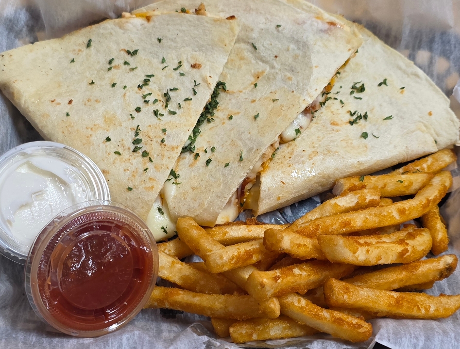 BBQ Chicken Quesadilla.