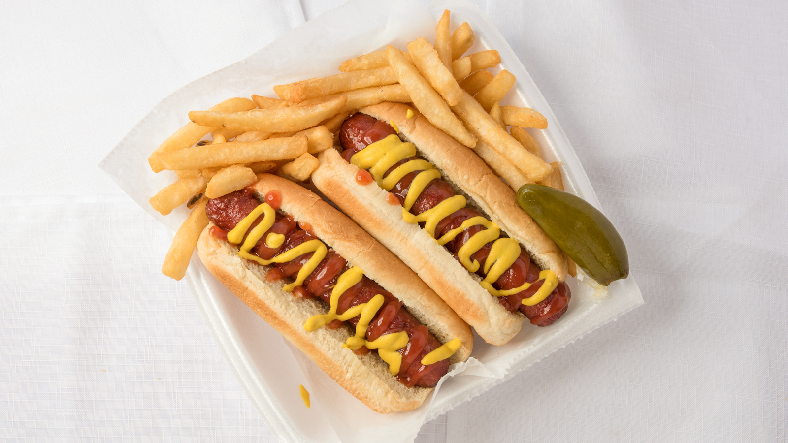 2 Beef Polish Sausage.